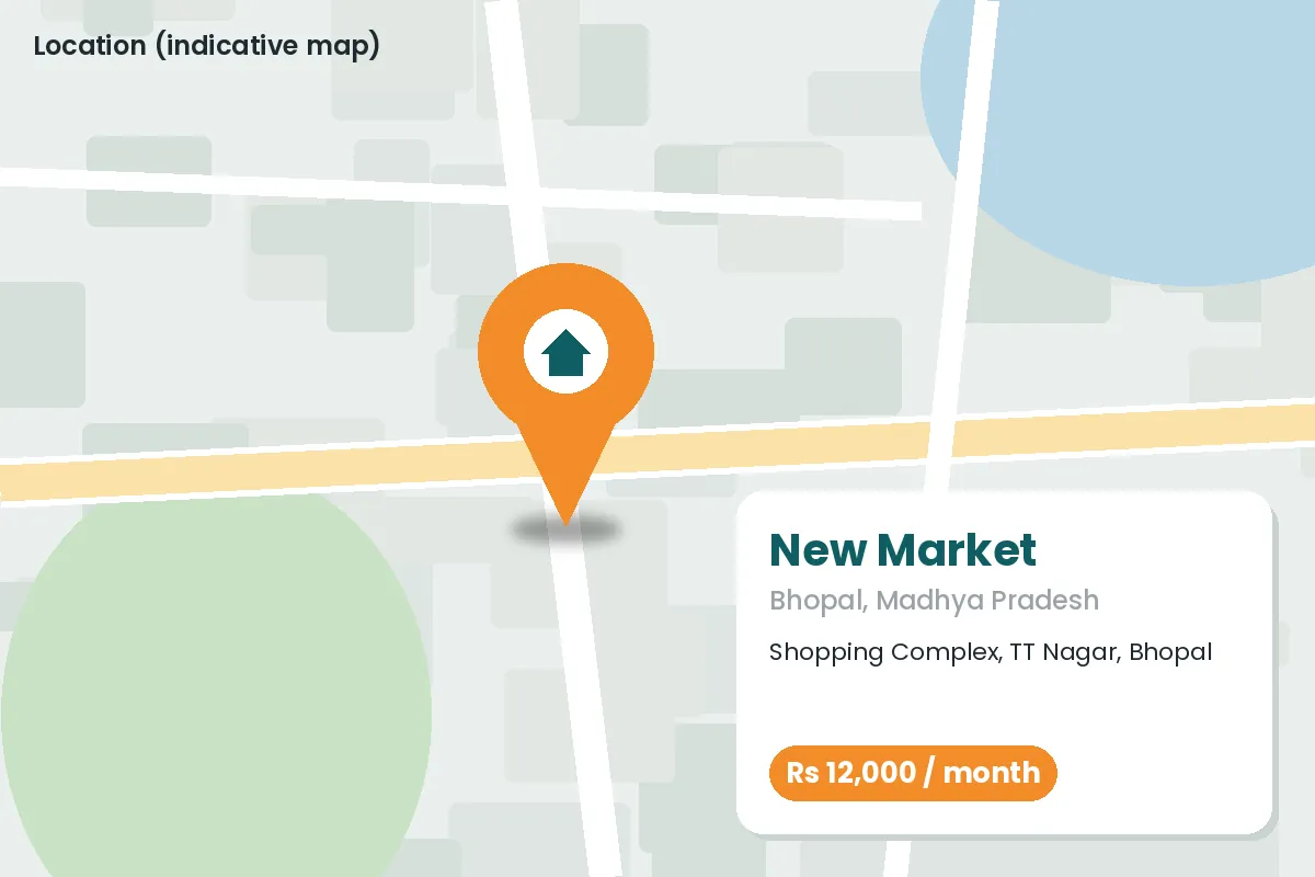 Kiosk Counter in Shopping Complex, TT Nagar – location map
